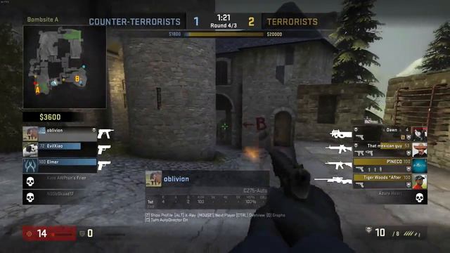 Insane CS:GO ECO Ace! смотреть онлайн