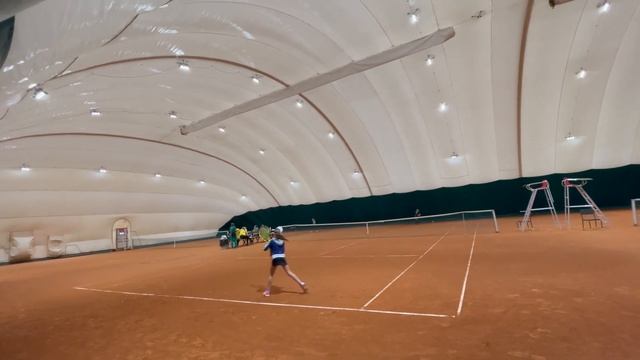 Большой теннис дети Киев Турнир Кувшинова Елена 9 лет Самые интересные розыгрыши Первое место смотреть онлайн