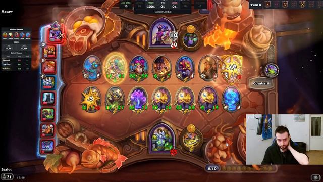 SOLO TAVERNA 1 3 5? FACCIAMO UN TRIPLO PARTY ELEMENTAL DORATO? HEARTHSTONE BATTLEGROUND ITA смотреть онлайн