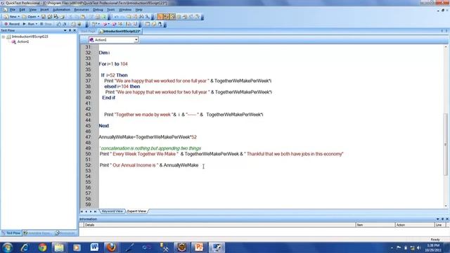 TrainingRite.com QTP Learning Videos - Introduction to VB Script for QTP - Video 4 смотреть онлайн