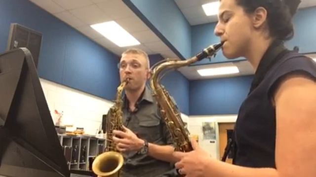 Saints Go Marching In - Tenor / Alto Sax. смотреть онлайн