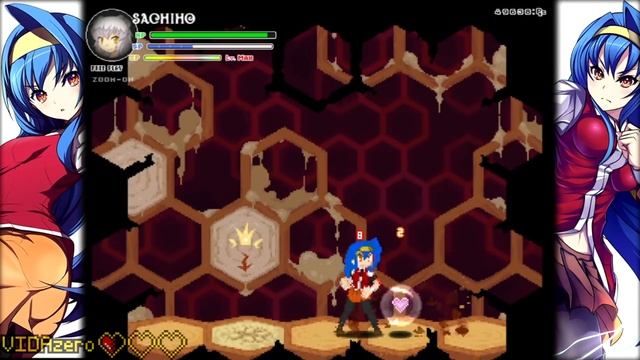 Echidna Wars Dx - Saki tsuzura Skin Complete gameplay - Everdriven MOD смотреть онлайн