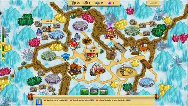 Gnomes Garden 4: New Home Level 49 смотреть онлайн