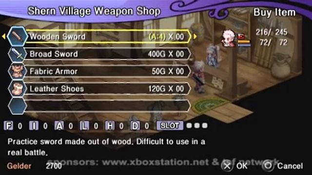 Crimsongem Saga aka Garnet Chronicle PSP Opening Video And Gameplay смотреть онлайн