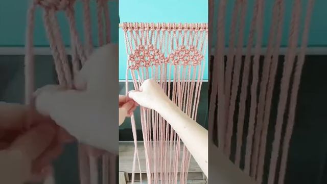 Macrame Heart Wall Hanging: Easy How To Decor for Valentine's Day or Nursery смотреть онлайн