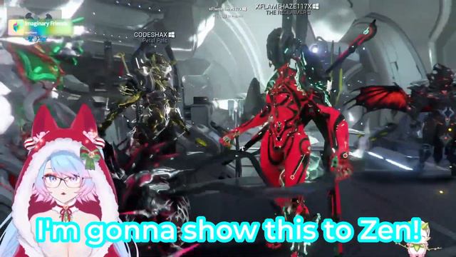 Silvervale meets Zen in Warframe смотреть онлайн