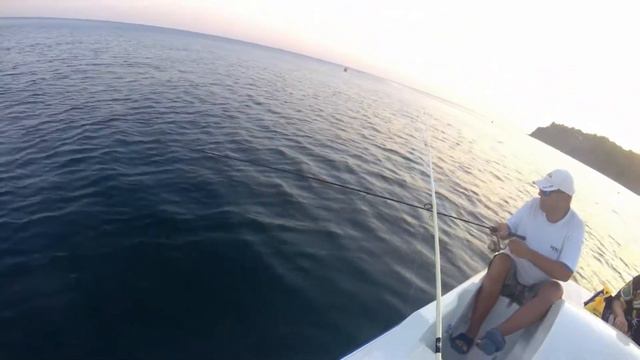 Рыбалка на Чёрном море! Ловля морских хищников летом на спиннинг с катамарана. (2 часть) смотреть онлайн