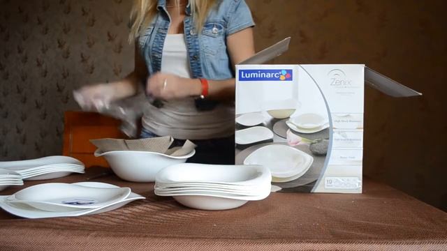 Table service Luminarc Volare Bone G5350 Столовый сервиз Люминарк Столовый сервиз Luminarc смотреть онлайн
