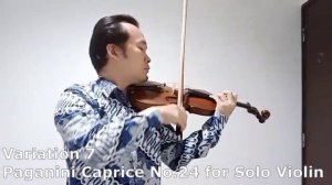 Paganini Caprice No. 24