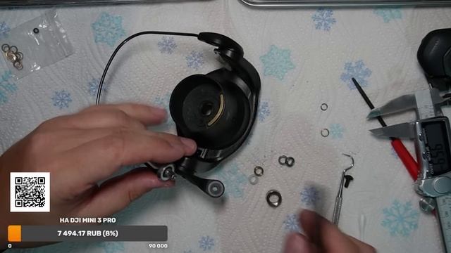 ДЕТАЛЬНЫЙ ТЕХНИЧЕСКИЙ ОБЗОР. Карповая катушка OKUMA CUSTOM CARP 7000. смотреть онлайн