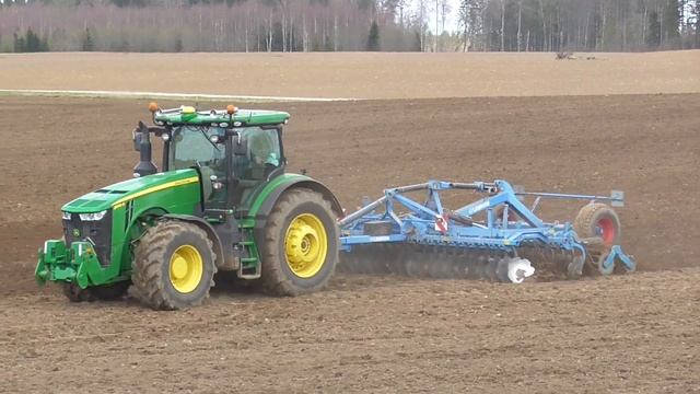 Tillage 2021 | John Deere 8320R & Lemken Rubin 9/600 KUA Disc Harrow