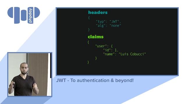 Luis Cobucci - JWT - To authentication & beyond! - phpDay 2017 смотреть онлайн