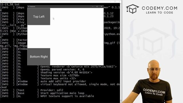 Kivy Float Layout - Python Kivy GUI Tutorial #13 смотреть онлайн