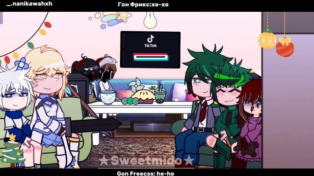 Fandoms react to Gon Freecss and Killua Zoludik |hxh|by: Майстерня Акі☂ | смотреть онлайн