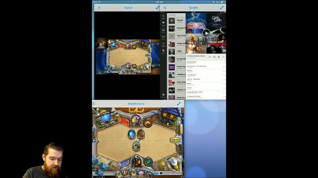 OS Experience for iPad: Hearthstone and other applications at the same time in windows! смотреть онлайн