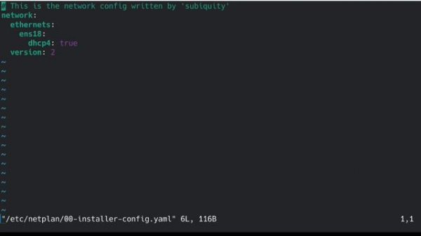 How to set up an ip static address on ubuntu server 22.04