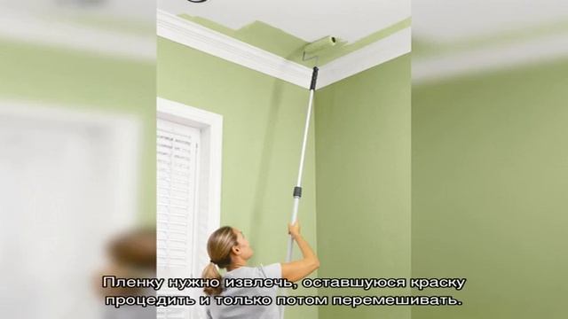 Самостоятельная покраска потолка без разводов: простая технология смотреть онлайн