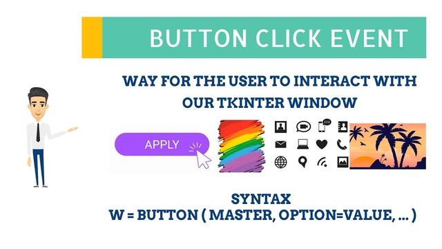 Handling Events In Tkinter GUI | Python Tkinter GUI Tutorial смотреть онлайн