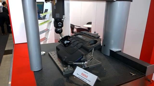 Kreon ZEPHYR II Blue 3D laser scanner on Aberlink CMM смотреть онлайн