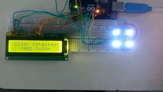 Color Sensor Tutorial - RGB Color Detector Project using Arduino & TCS3200 смотреть онлайн