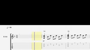 7:40 (Seven forty), guitar. Tabs. Notes. Chords