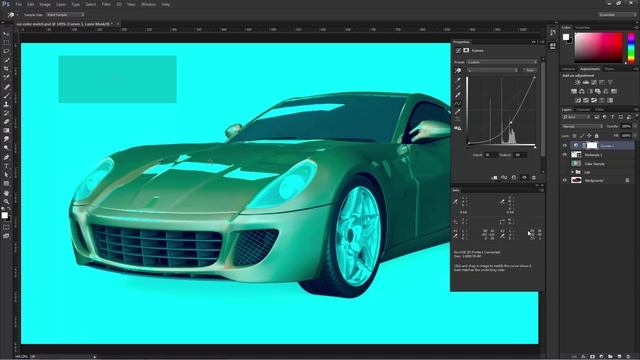 Matching Specific Colors Using The LAB Color Mode - Photoshop Tutorial смотреть онлайн
