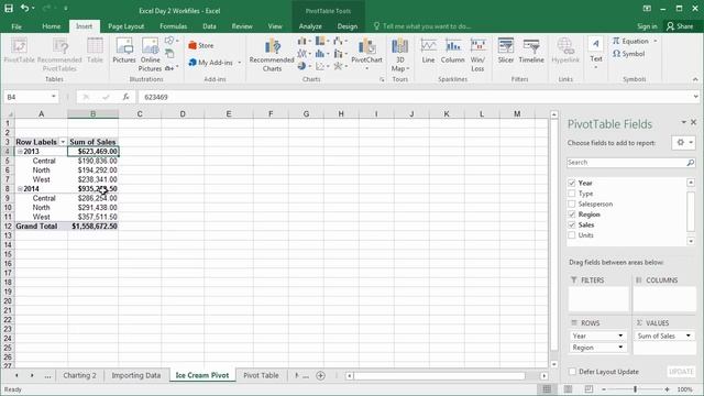 Excel 2016 - Demystifying Pivot Tables смотреть онлайн