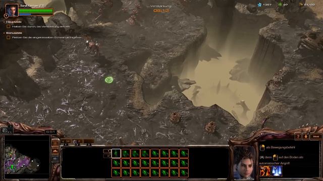 Let's Play StarCraft 2 Heart of the Swarm Kampagne Deutsch Part 3 смотреть онлайн