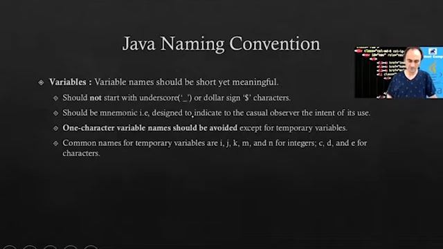 Java Naming Convention (10016) смотреть онлайн