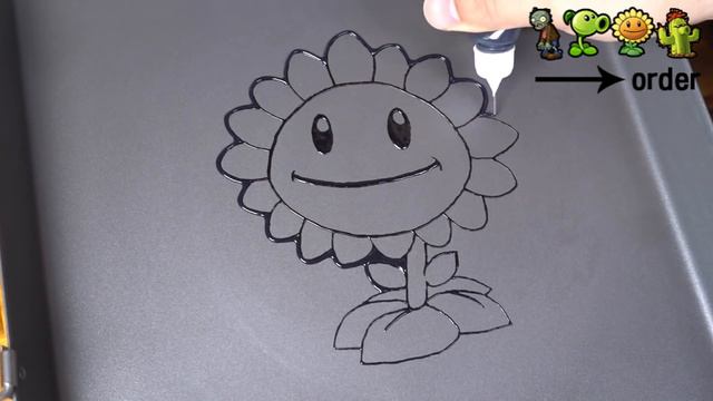 Plants vs Zombies Pancake Art - Zombie, Peashooter, Sunflower, Cactus смотреть онлайн