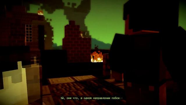 Minecraft Story Mode 1 ЧАСТЬ 2 СЕЗОНА ( БУРГЕРКИНГ) смотреть онлайн