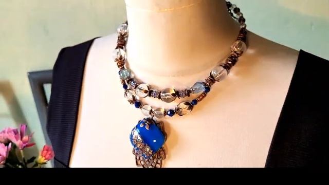 ПЕРЕДЕЛКА БУС. Из старых бус стильные, современные. Часть 5. 11.09.2022 смотреть онлайн