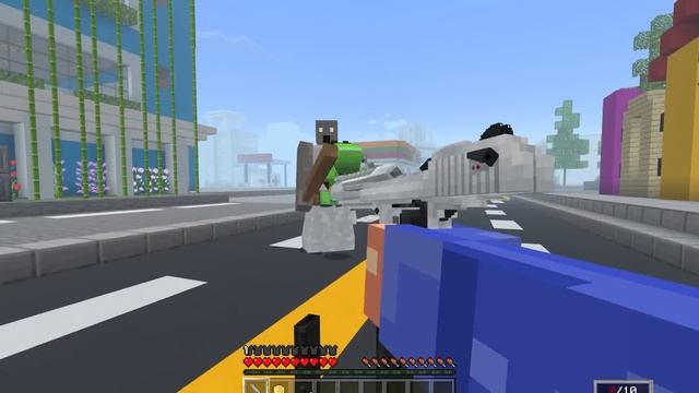 SURROUNDED by GRANNY In Minecraft! смотреть онлайн