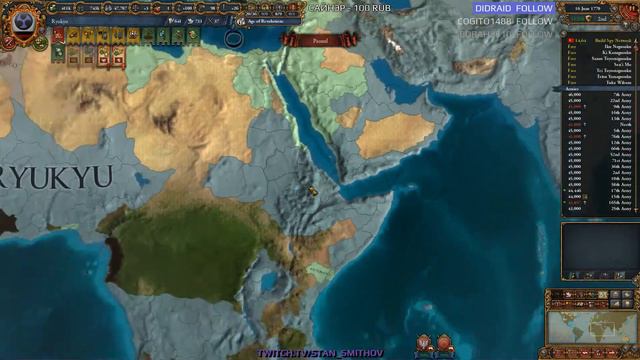 EU4 - Рюкю-Орда - 120 - (The Three Mountains, 1.28.3, Europa Universalis IV, Ryukyu-Horde)