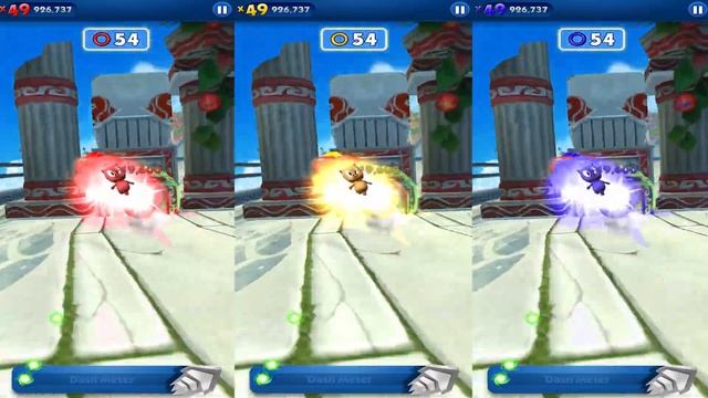 Sonic Dash - Movie Tails vs Red Movie Tails vs Blue Movie Tails vs All Bosses Zazz Dr.Eggman смотреть онлайн