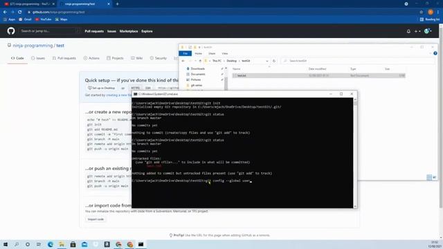 #2 git setup in local and global, clone, push to remote, git add, commit смотреть онлайн