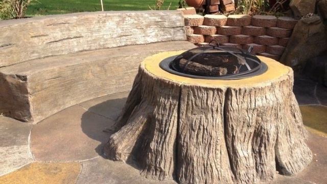 Красивые идеи для вашего сада из Арт бетона. 35 примеров, что бы сделать ваш двор уютным! смотреть онлайн