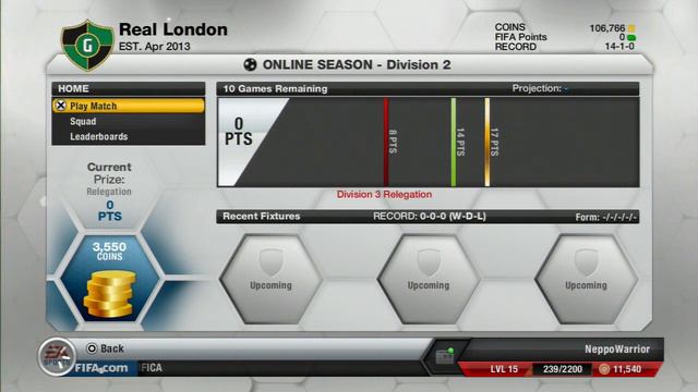 FIFA 13 - Race to Division 1 - Ultimate Team - Season 2 - Ep 9 смотреть онлайн