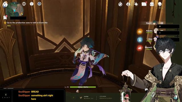 【 Genshin Impact 】Meeting Wriothesley for the First Time! смотреть онлайн