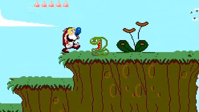 Quest for the Shaven Yak Starring Ren Hoek & Stimpy - Sega Master System - Full Playthrough смотреть онлайн