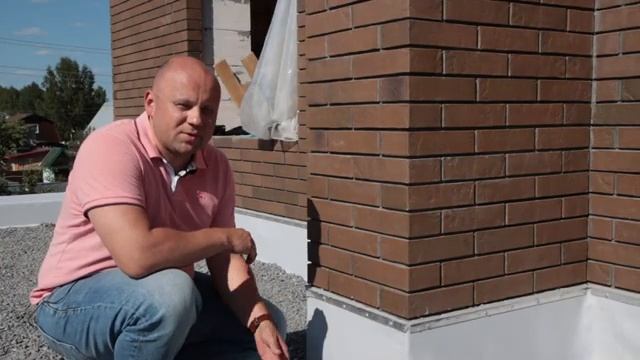 Современный дом с плоской кровлей в Московской области | Обзор кровли дома с облицовочным кирпичом смотреть онлайн