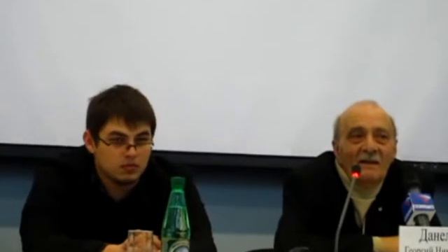 Г.Н.Данелия - встреча со студентами; часть 3 смотреть онлайн