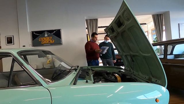 Fiat 124 sport coupe 1973 test drive in Italy on the way to auto moto d'epoca fiera di Padova 202 смотреть онлайн