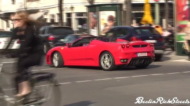 EPIC COMBO! - F430 SPYDER, TESTAROSSA, R8, LP560 SPYDER AND MASERATI GT смотреть онлайн