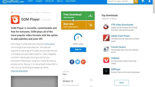 how to download gom player window 10 смотреть онлайн