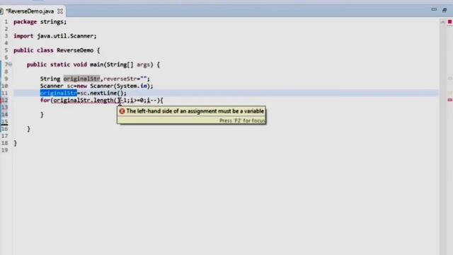 Java Interview Questions | Write a program to reverse a String in Java | #2 смотреть онлайн