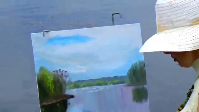 Пленэр. Живопись маслом смотреть онлайн