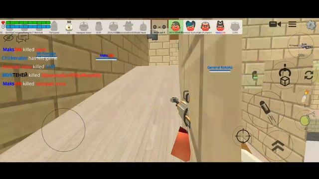 ?ДУЭЛЬ 10/10 ИГРОКОВ В ЧИКЕН ГАН 1 ЧАСТЬ?|CHICKEN GUN смотреть онлайн