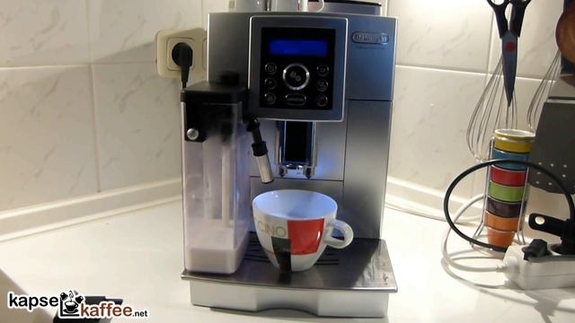 Anleitung: DeLonghi Ecam 23.450 Cappuccino Zubereitung / how-to [deutsch] смотреть онлайн