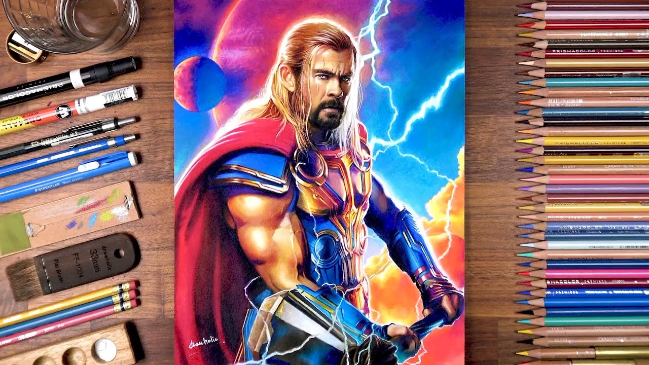 Drawing Thor Odinson   Drawholic
